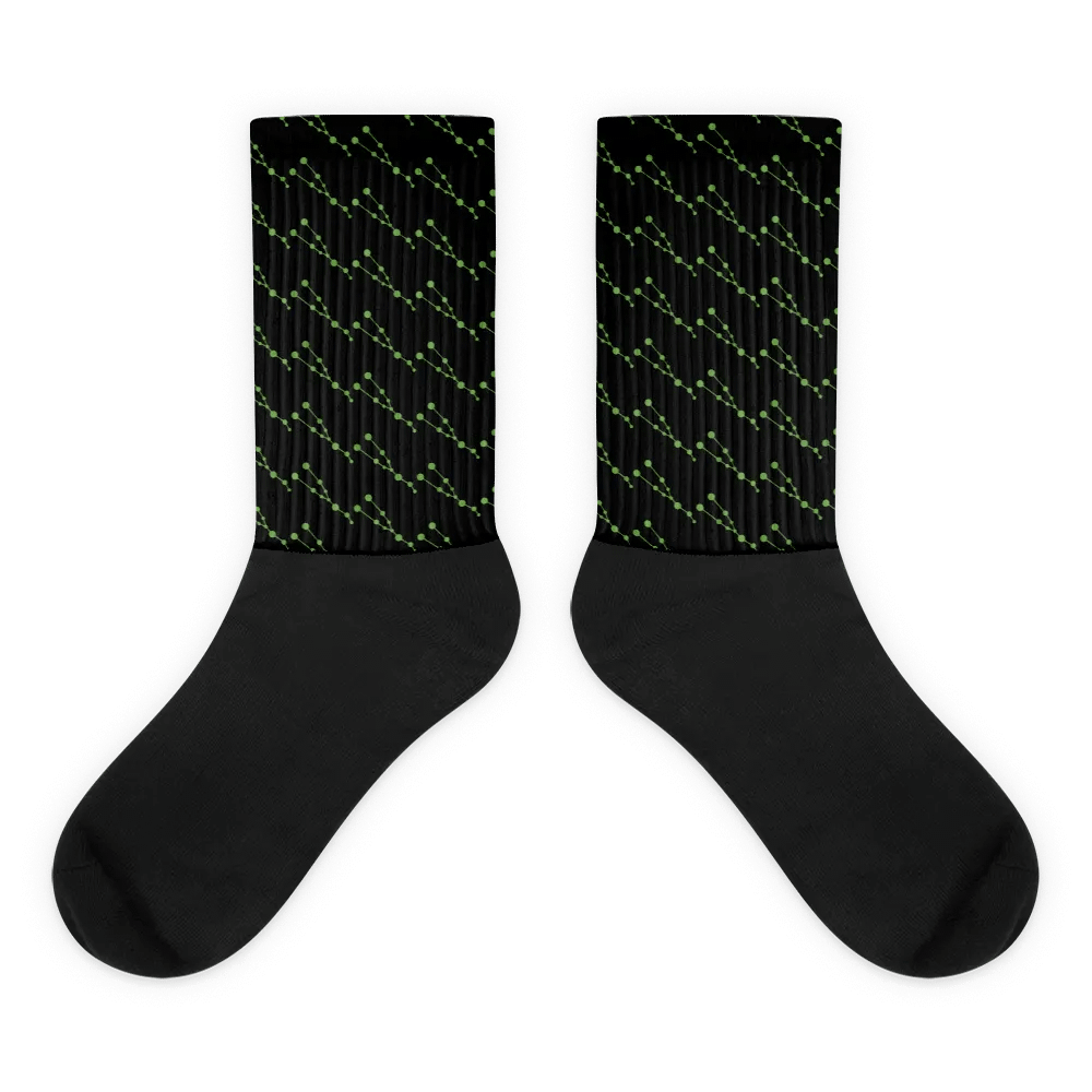 Taurus Green Fusion Sublimated Socks product image (1)
