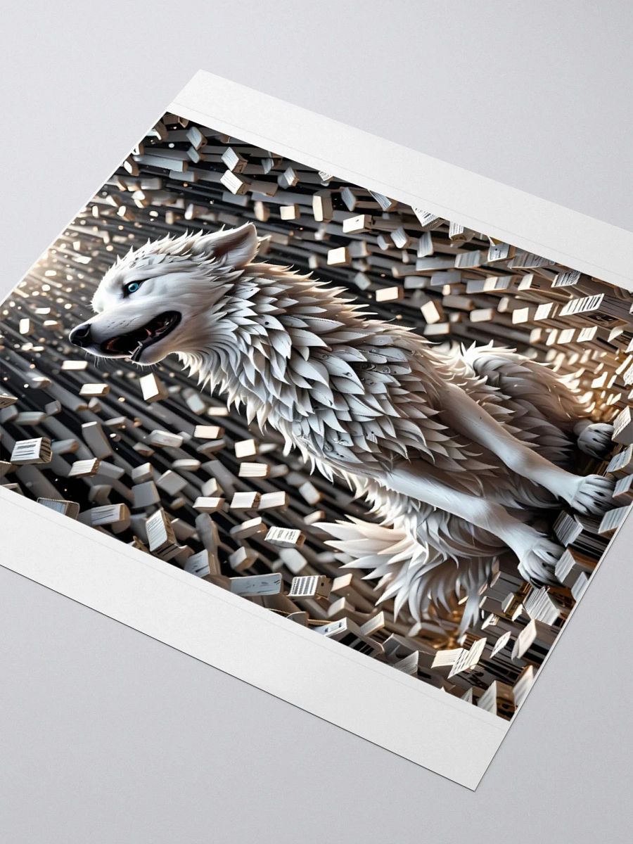 Mystic Wolf Kiss Cut Stickers product image (10)