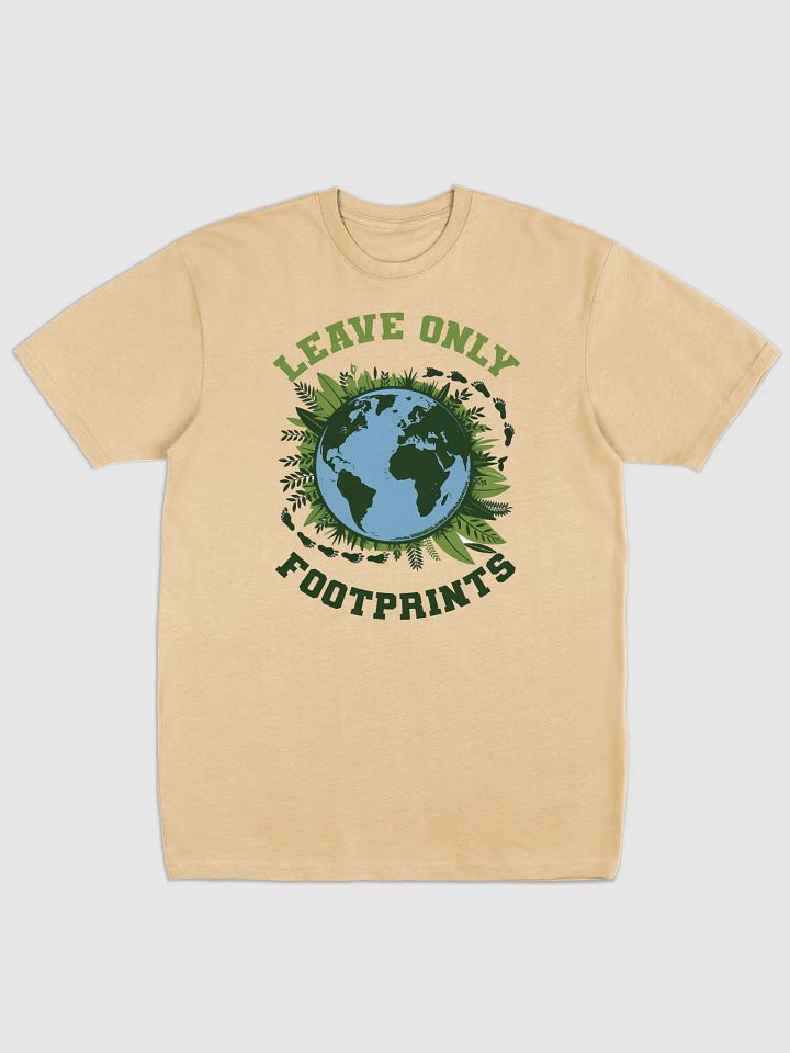 Leave Only Footprints, Care for Our Planet Tee product image (3)