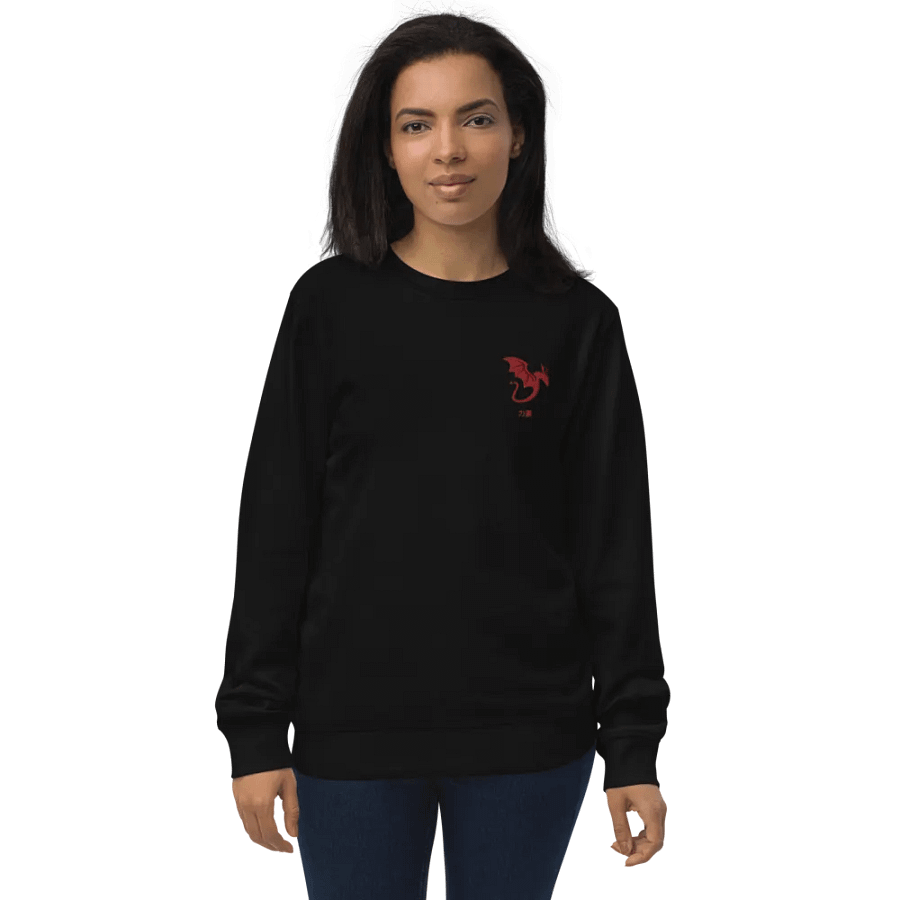 Dragon's Flight Unisex Organic Sweatshirt product image (8)