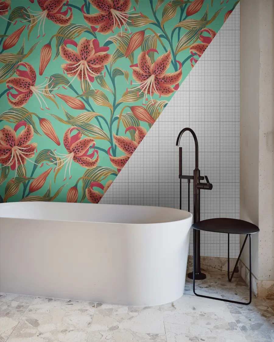 Wallpaper Mockup - Modern Bathroom product image (5)