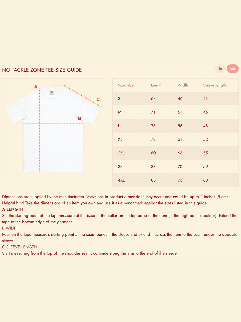 No Tackle Zone Tee product image (62)