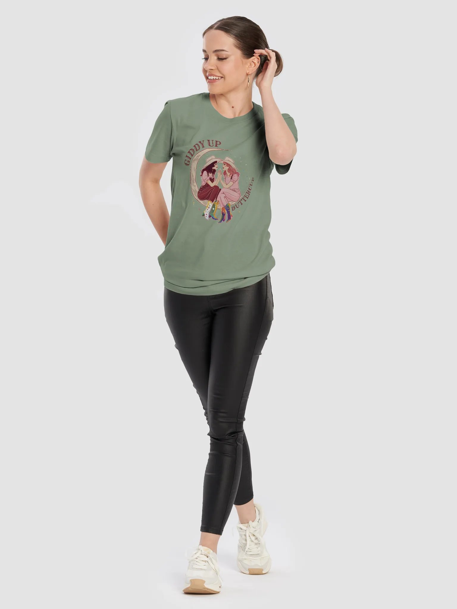 Sapphic Giddy Up Tee product image (101)