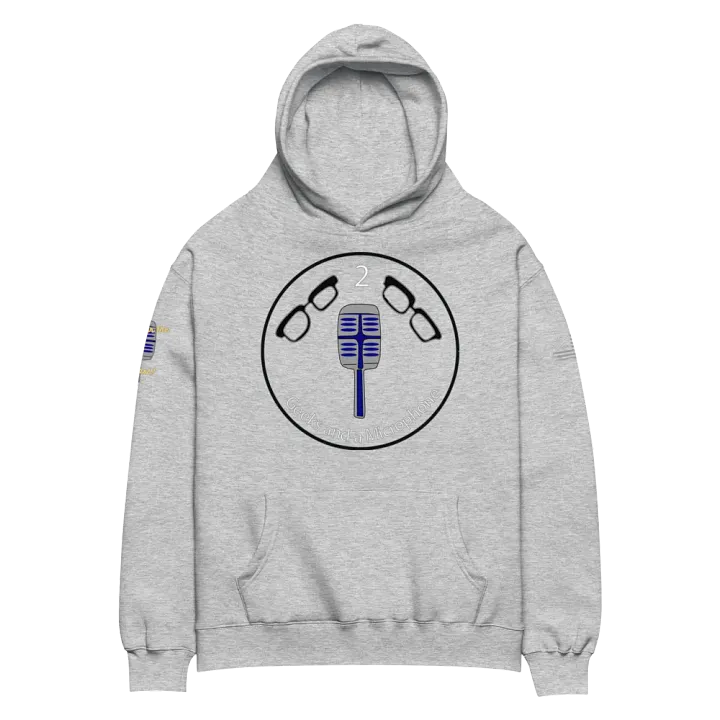 2 Geeks Oversized Pull Over Hoodie product image (8)