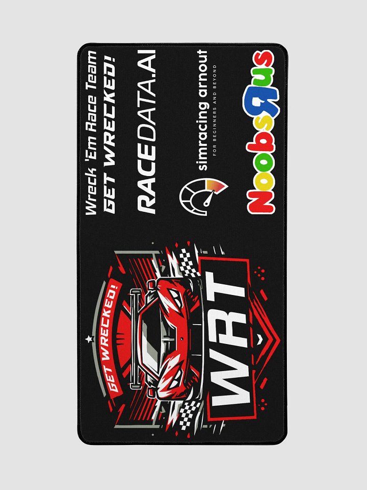 Wreck 'Em Race Team Desk Mat product image (2)