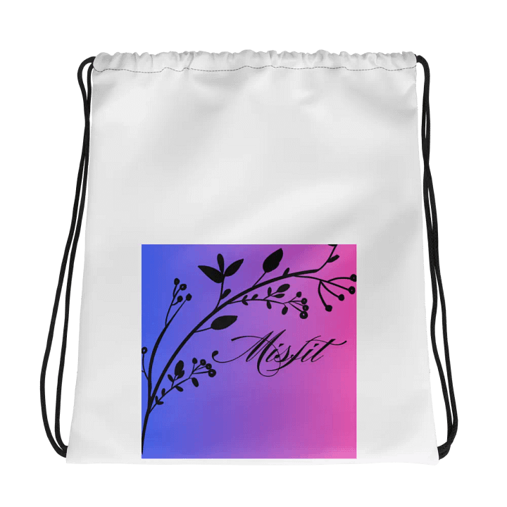 Misfit member draw string bag product image (1)