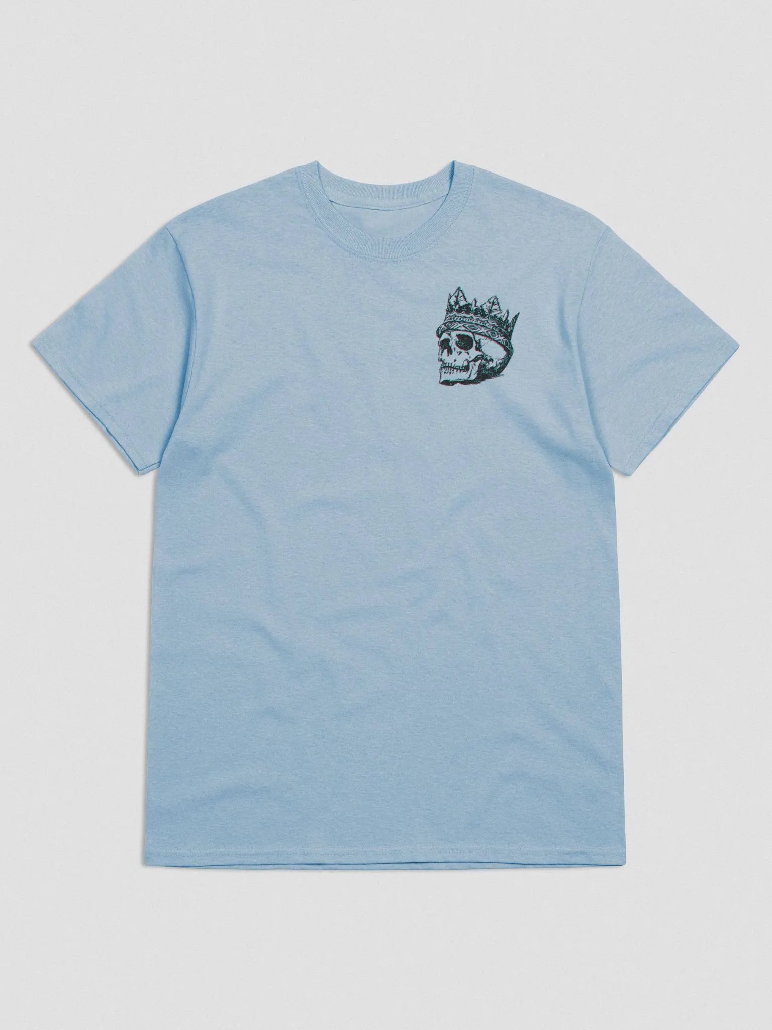 3D Crowned Skull T-Shirt product image (7)