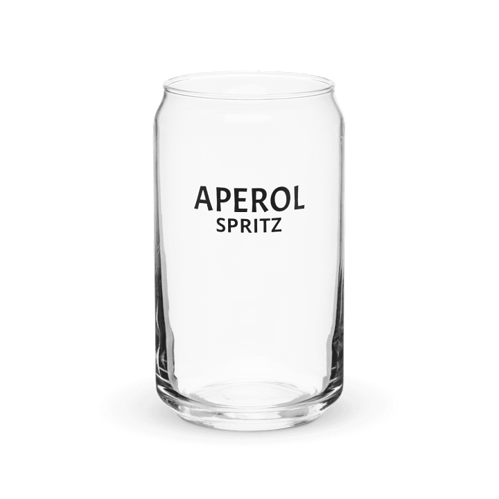 Aperol Spritz: Elegant Can-Shaped Glassware product image (2)