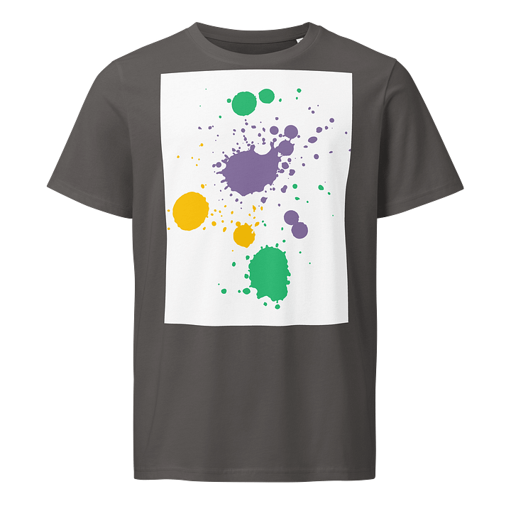 Organic Color Splash Unisex T-Shirt product image (3)