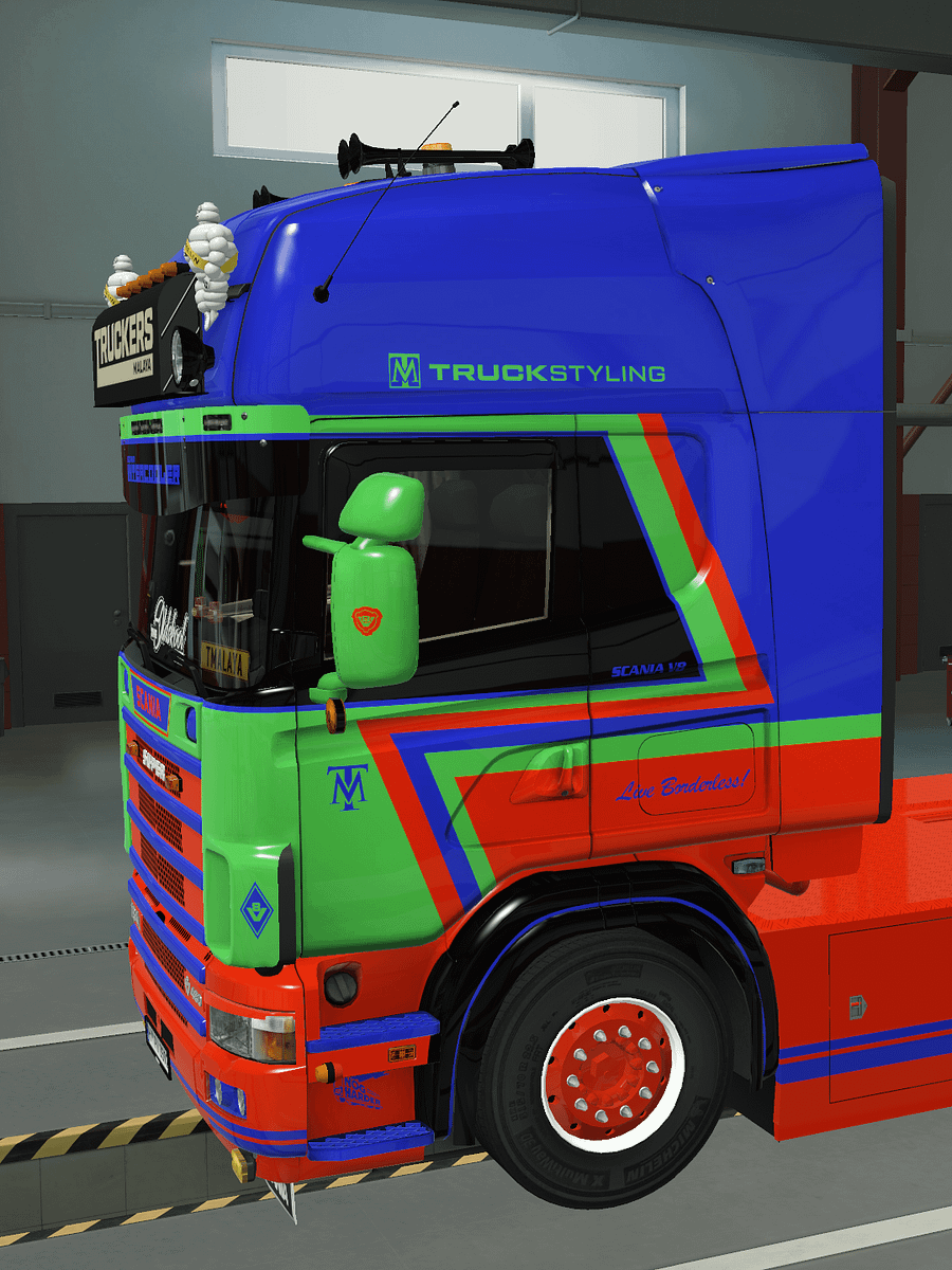 Early Access! ETS2 TM Scania RJL Pack - R4 R5 & R6 Streamline Changeable Multicolor Skin Pack product image (4)