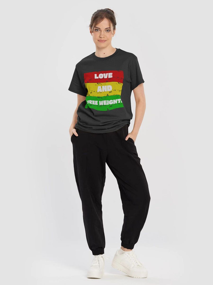 Love and Free Weights Color Bands Tee product image (5)