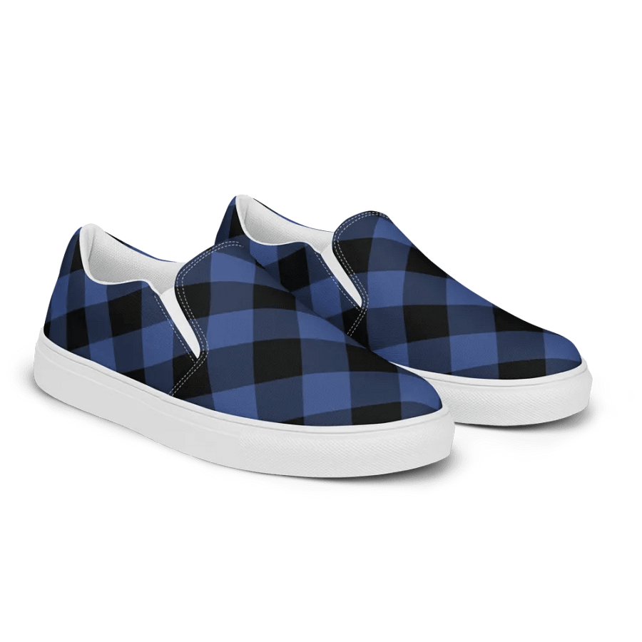 Lapis Buffalo Plaid Women's Slip-On Shoes product image (3)