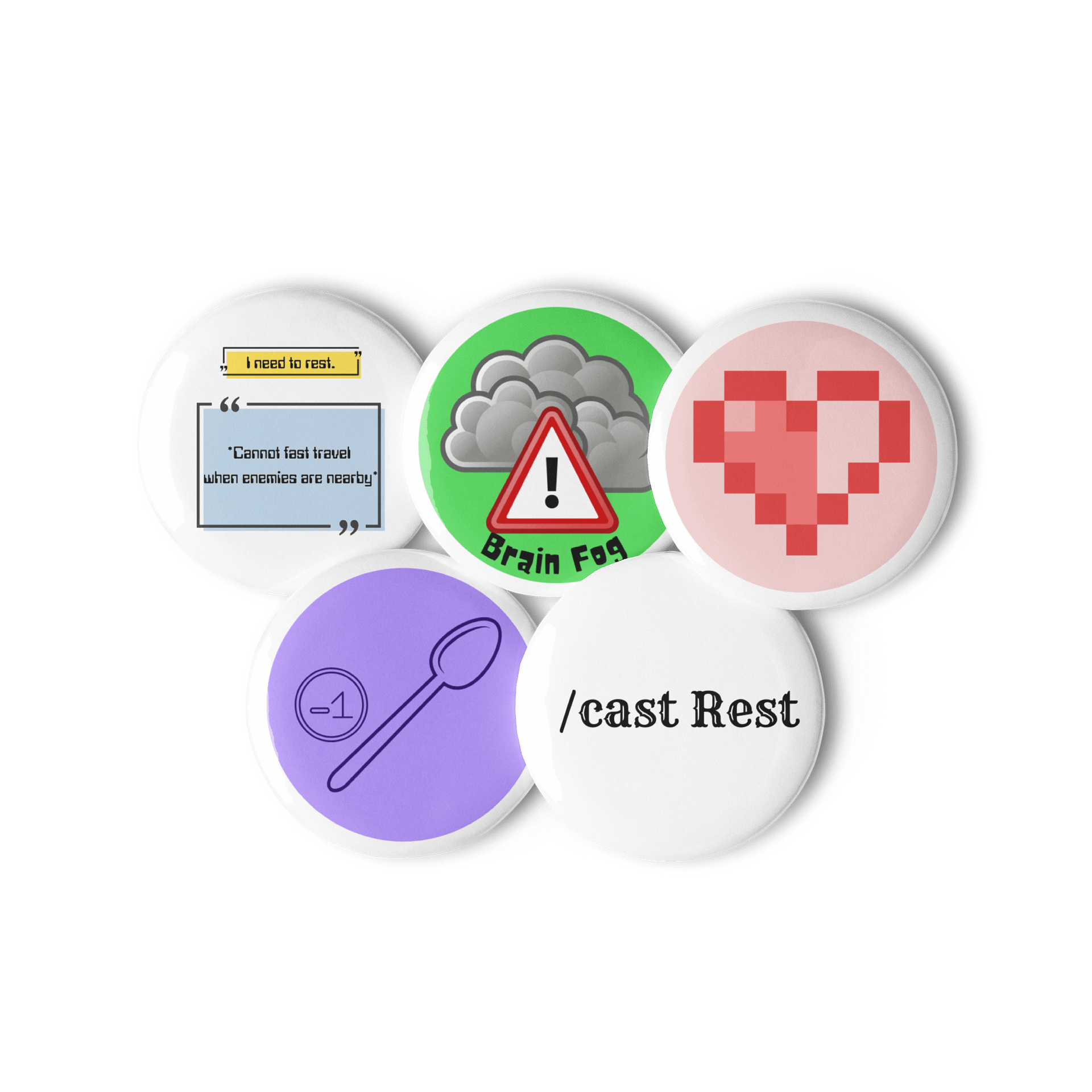 The Comfort Command Center Pin Collection product image (2)