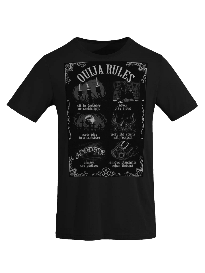 Darkknight's Ouiji Board Rules T-shirt product image (1)