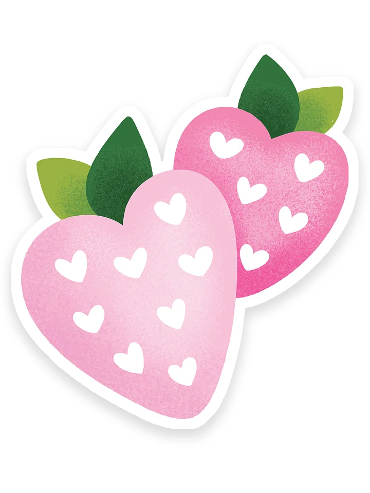 Strawberry Sweetheart Vinyl Sticker product image (1)