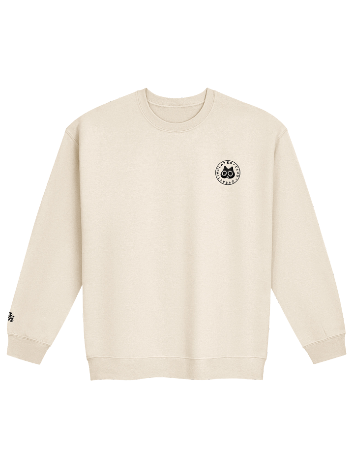 "Overstimulated Club" Pacha Embroidered Sweater product image (1)