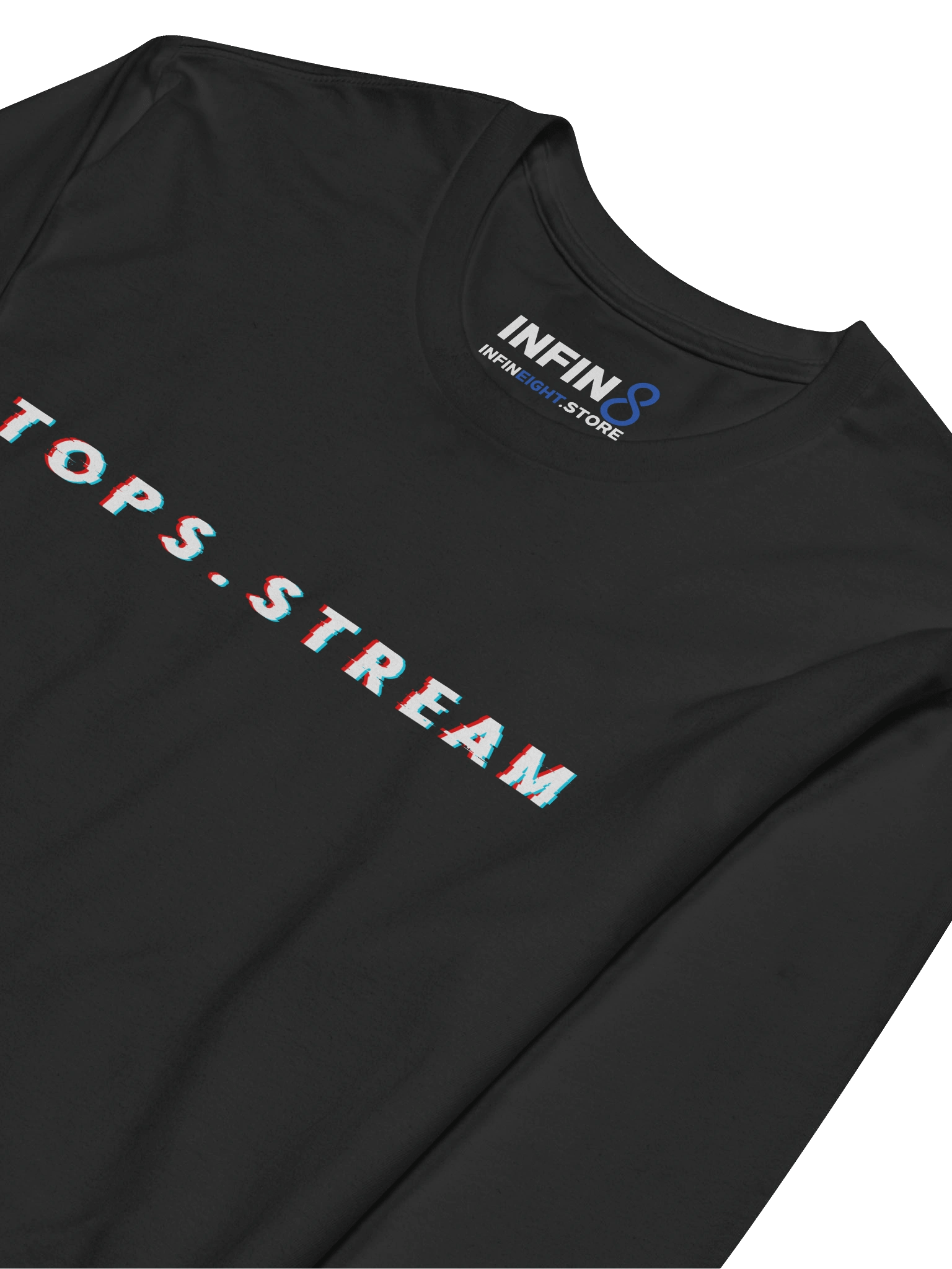 Tops Glitch Long Sleeve T-Shirt product image (3)