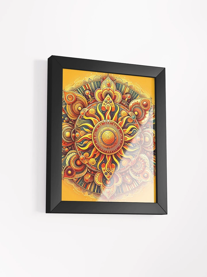 Framed High-Quality Matte Poster (in): Solar Flare product image (30)