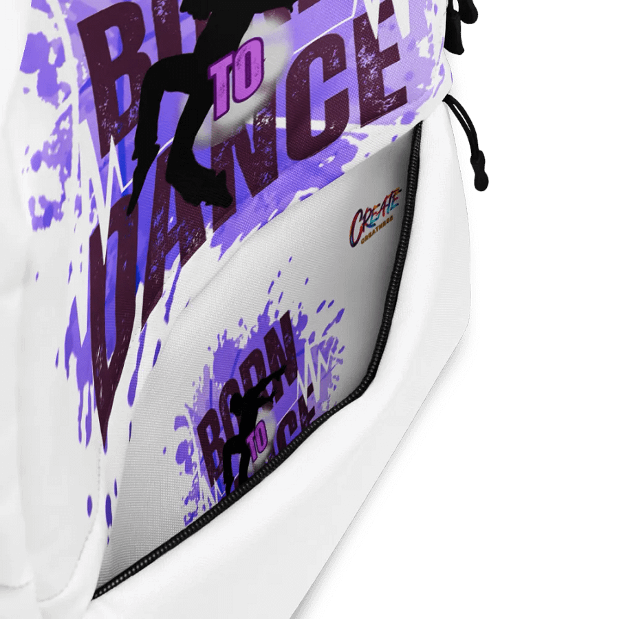 Born to Dance His Silhouette Full Print Backpack product image (11)