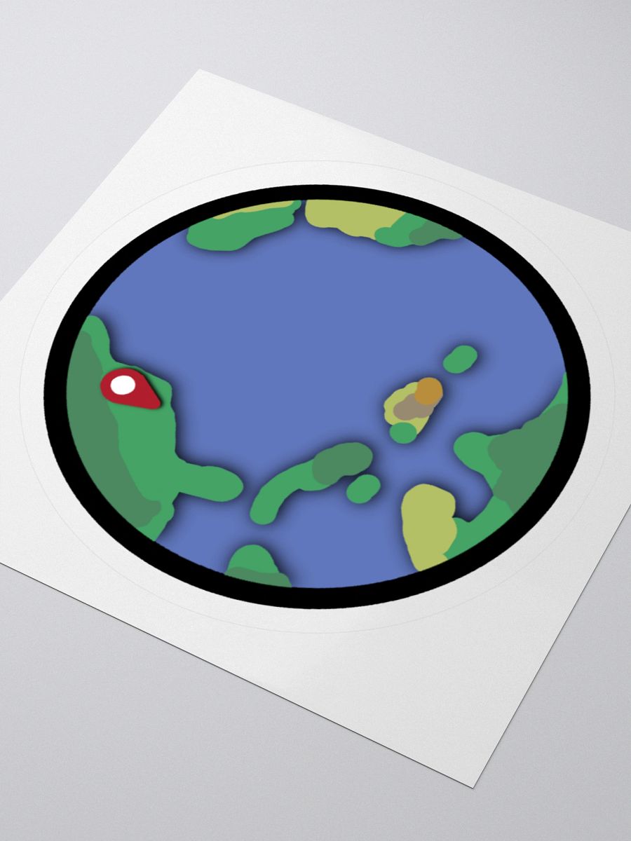 Beaver Geography Earth Sticker product image (3)