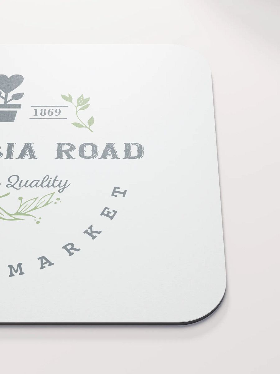 Columbia Road Market Mouse Pad (White) product image (5)