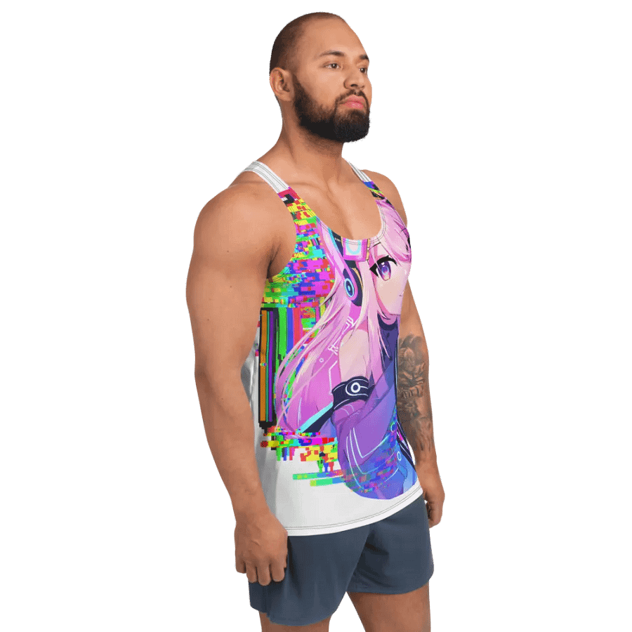Akheera Upgraded (with background) Tank Top product image (3)