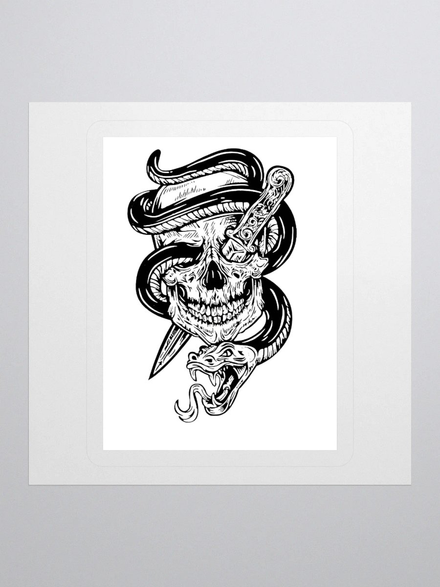 skull and dagger stickers product image (2)