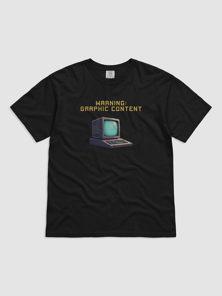 Warning: Graphic Content Unisex Tee product image (7)