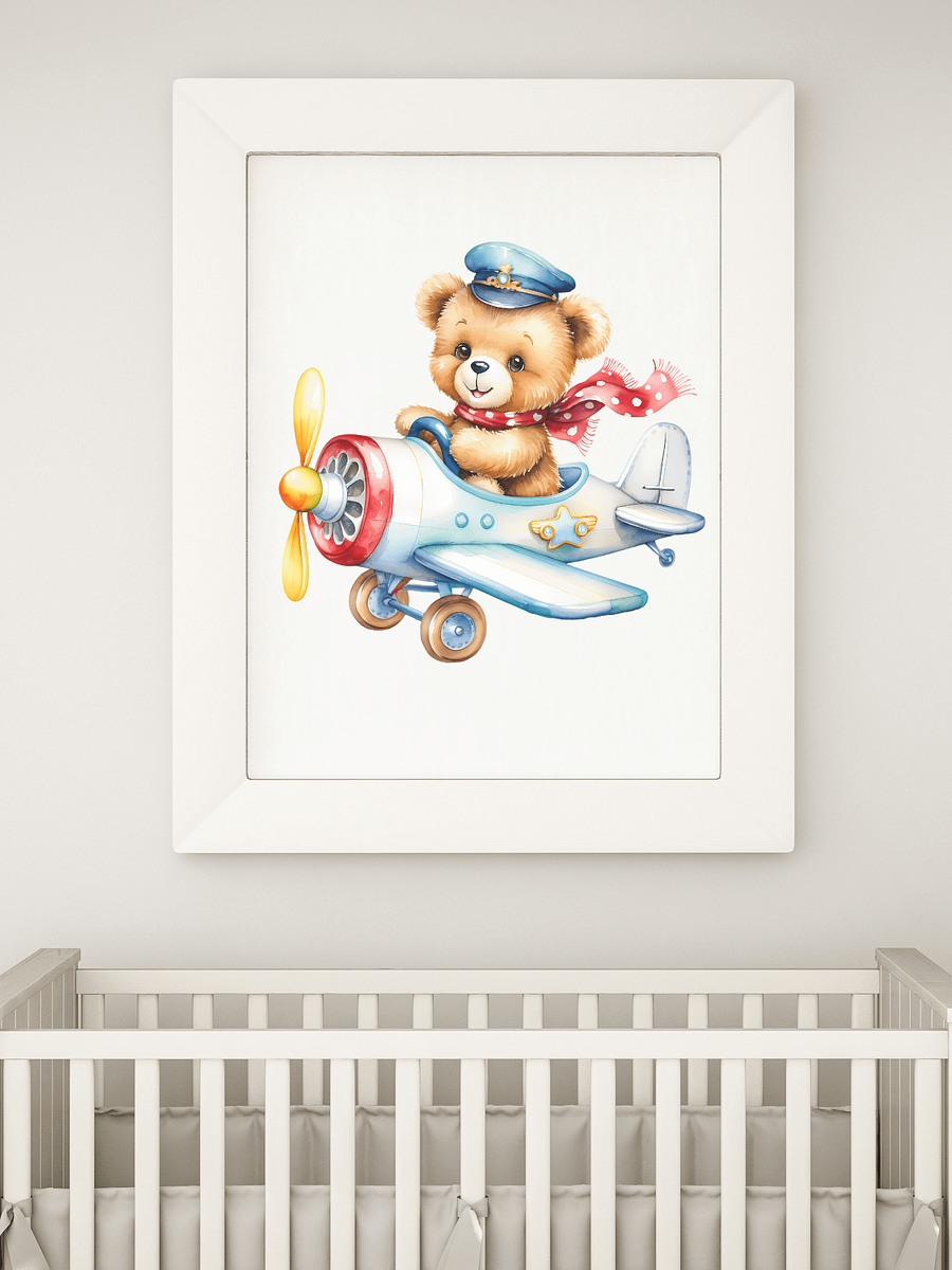 45+ Cute Bear Baby Shower Clipart Bundle product image (7)