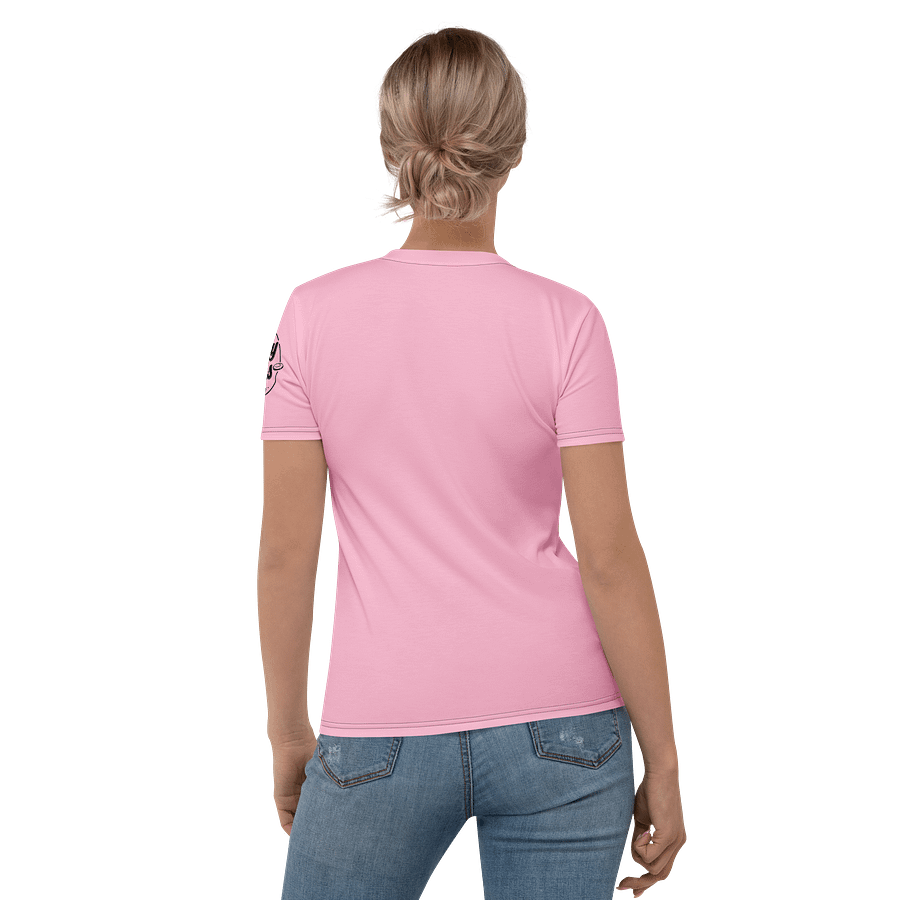 Fancy Lads Women's Pink T-shirt "I Got 99 Problems And Disc Golf Is All Of Them" product image (6)
