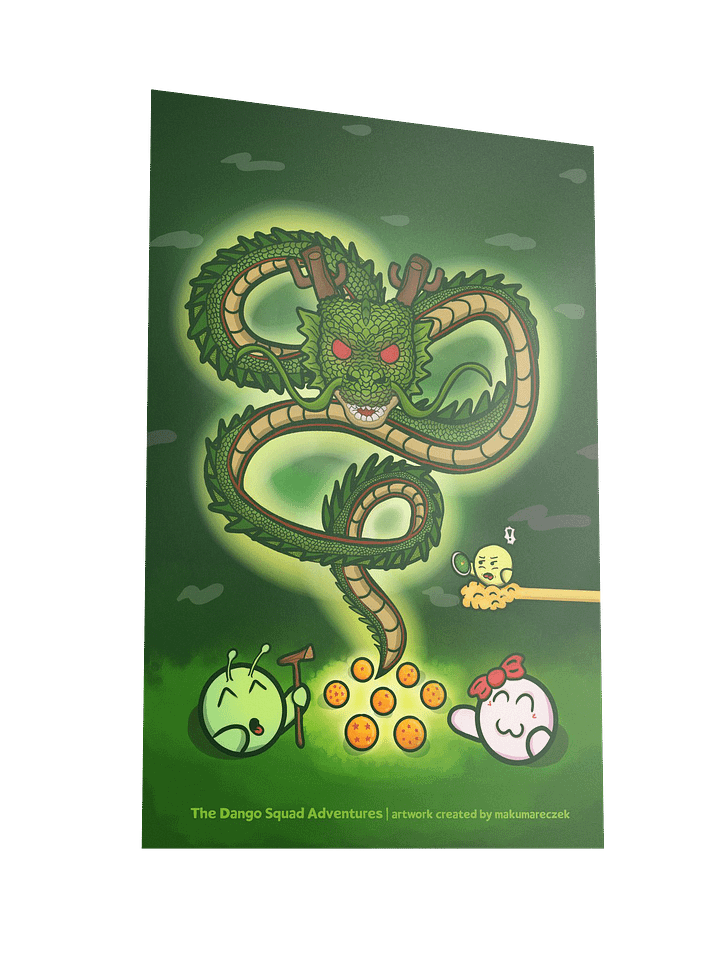Dango Dragon - Frameless Poster product image (2)