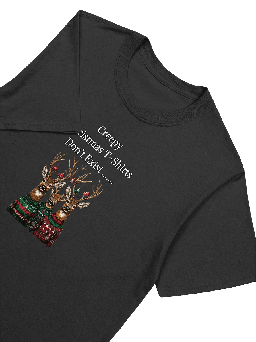 Creepy Christmas Reindeer Unisex T-Shirt product image (15)