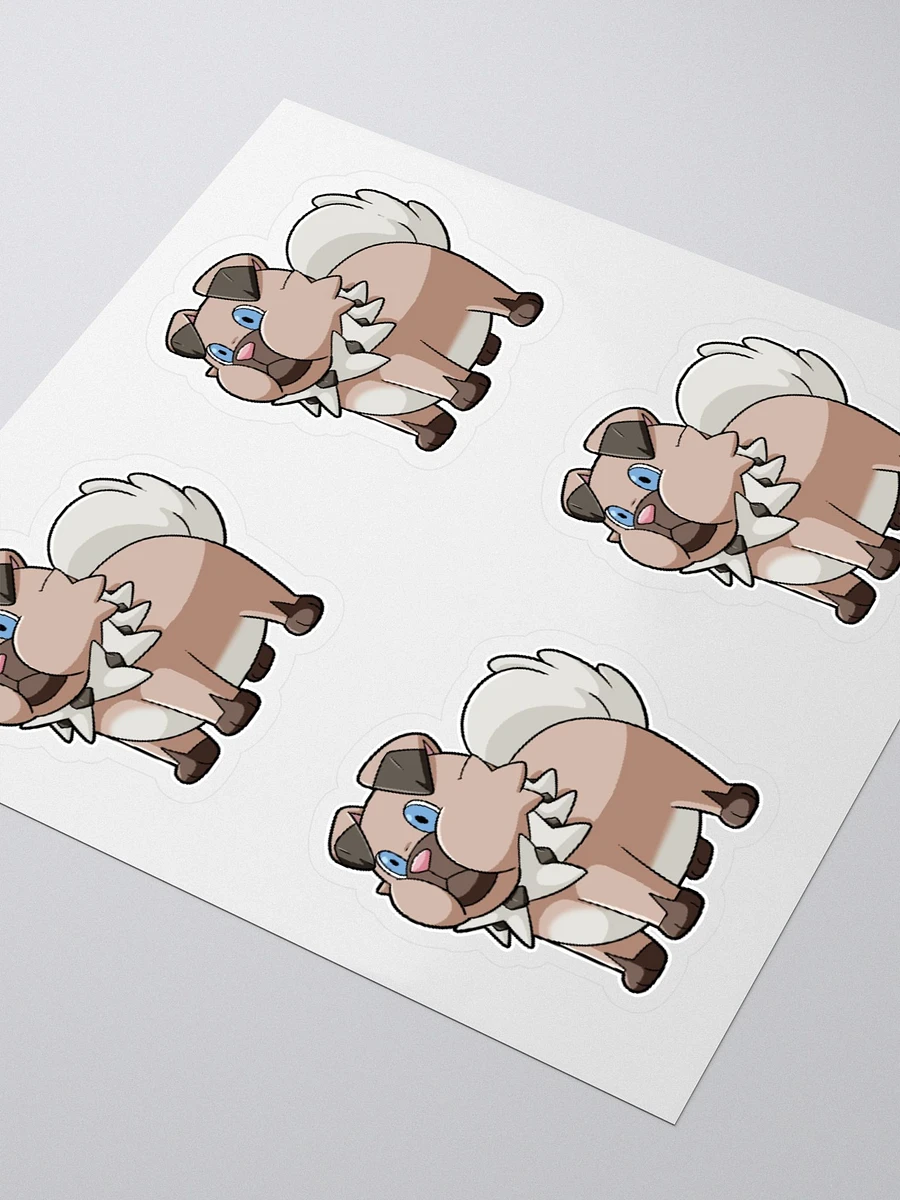 Chubby Rockruff Sticker Sheet product image (3)
