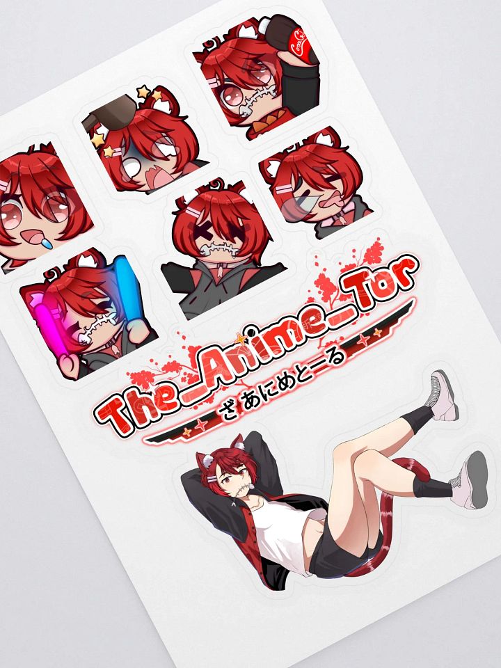 The_Anime_Tor Sticker Sheet product image (1)