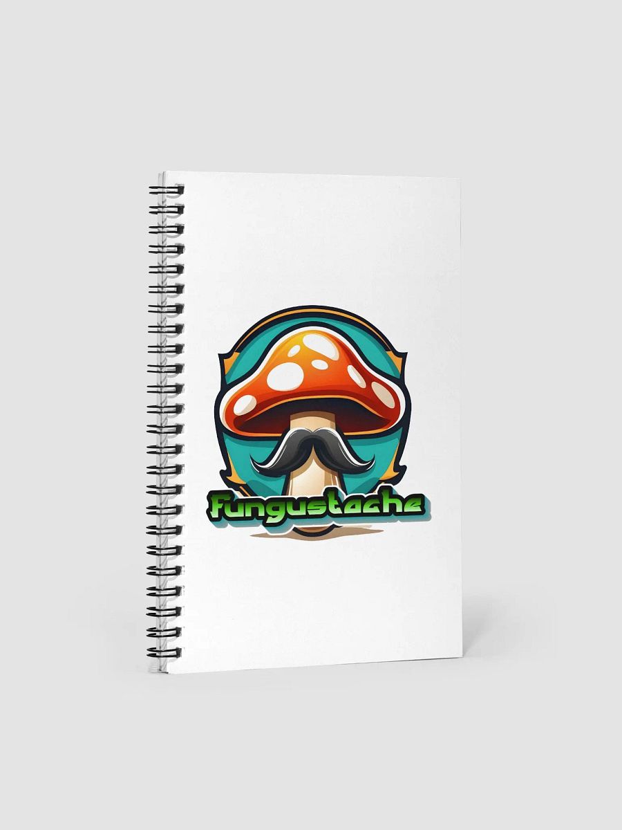 Fungustache Fun Spiral Notebook product image (1)