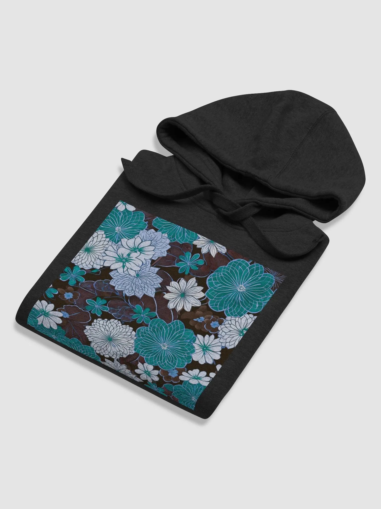 Hoodie Unisex Japanese Flowers Twelve product image (6)