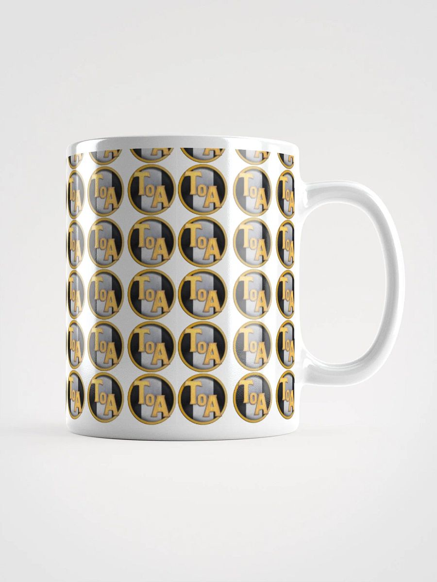 Tournament of Ages - Small Logo - White Glossy Mug product image (1)