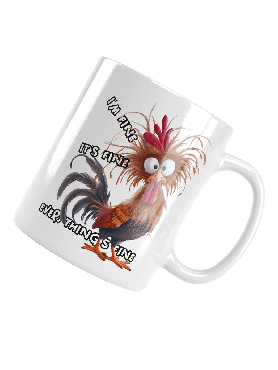 It's Fine Crazy Rooster Mug product image (4)