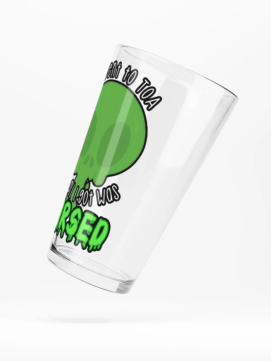 All I Got Was Cursed - Hunter - Pint Glass product image (5)