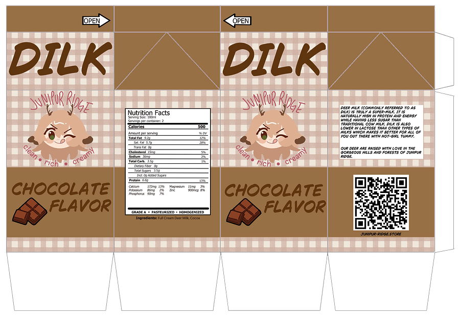 DIY DILK Carton! (DIGITAL DOWNLOAD) product image (5)