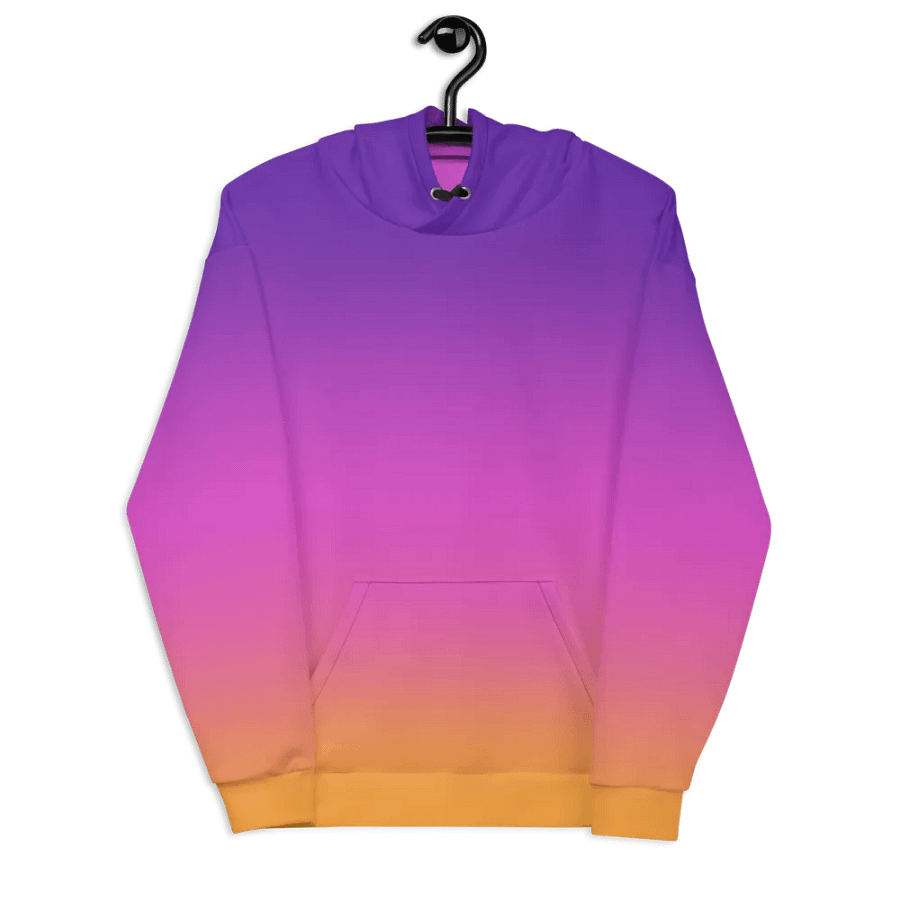 Sunset Gradient Flag Wings Hoodie product image (9)