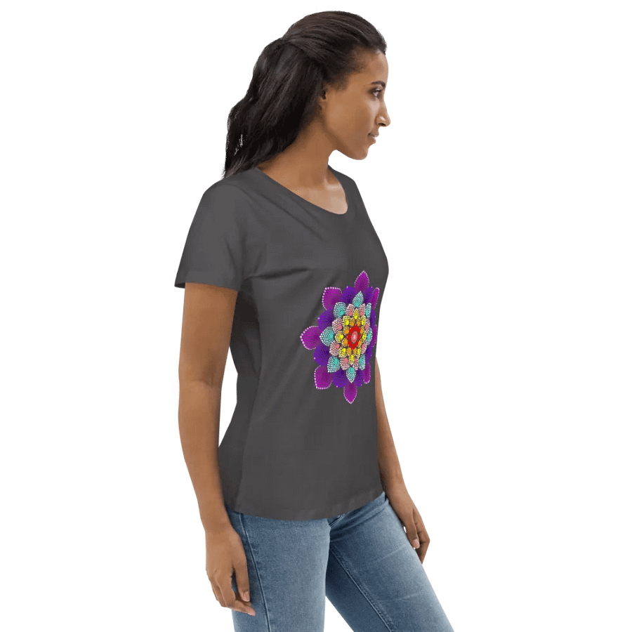 Colorful Dot Mandala Eco T-Shirt product image (9)
