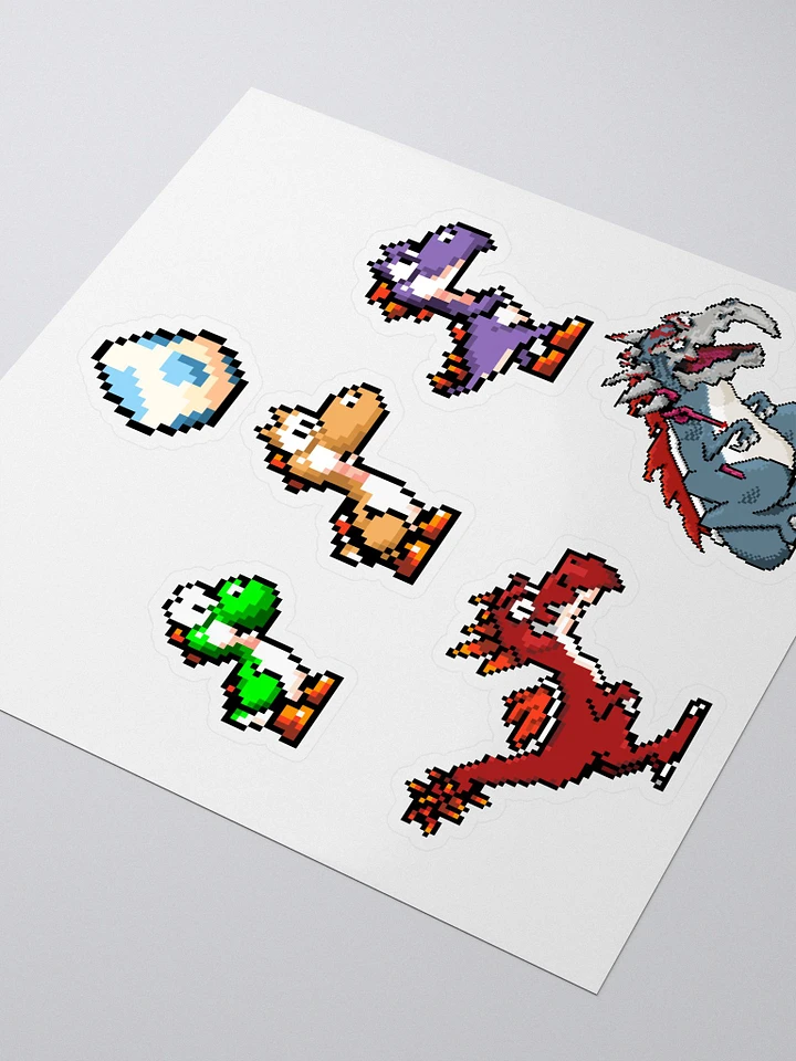 The Evolution Of Yoshi - Sticker Pack product image (1)
