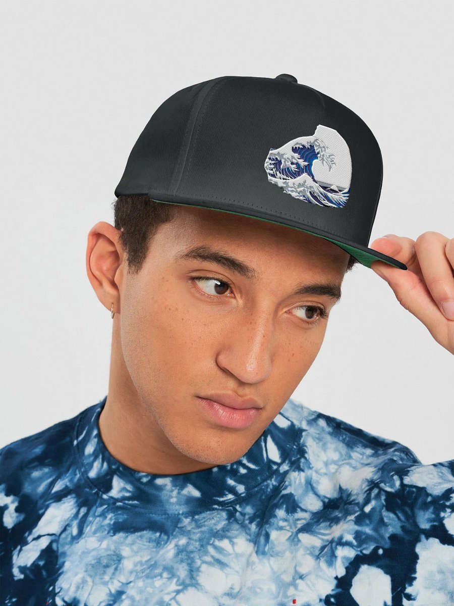 Rising Wave Snapback Cap product image (5)