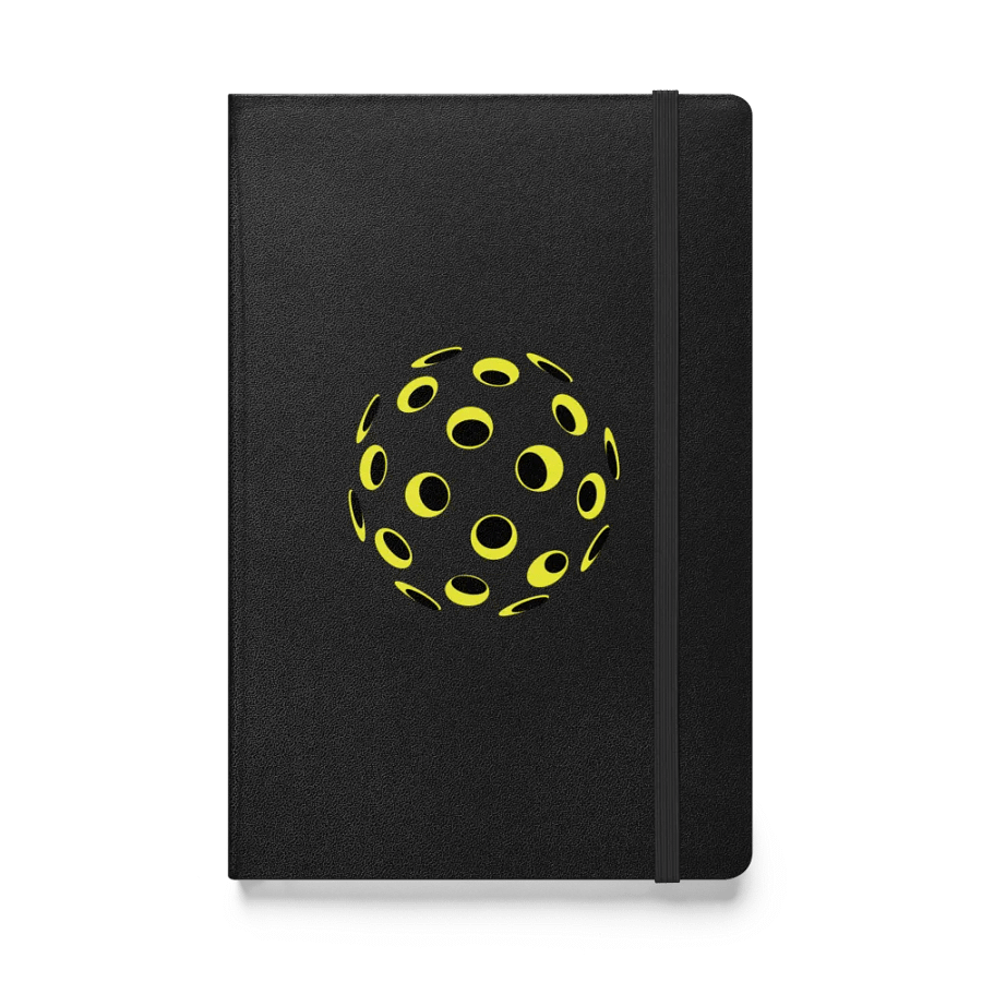 Pickleball Dynamic Motion Hardcover Notebook product image (1)