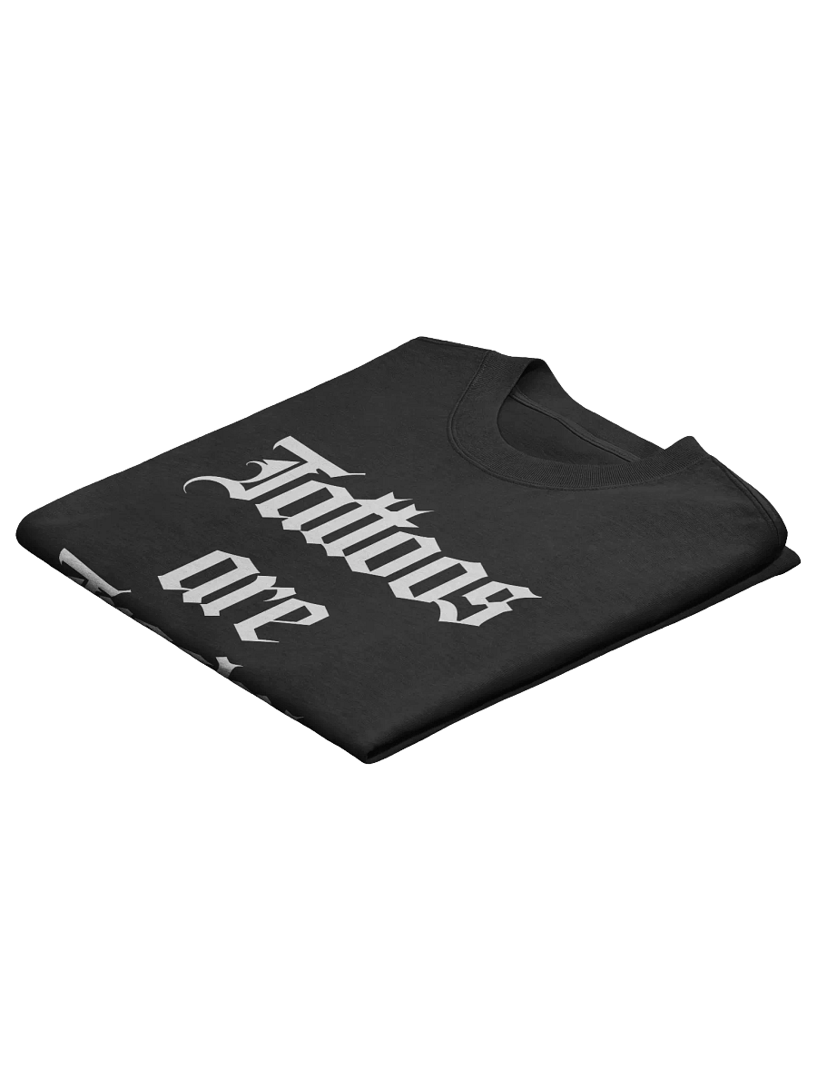 Tattoos are Trashy Faded Oversized Tshirt product image (4)