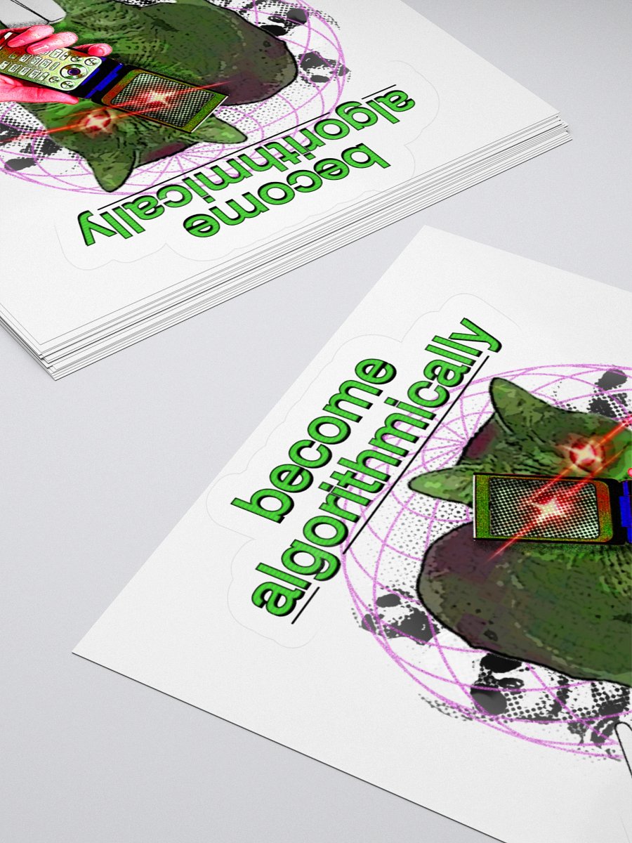 BECOME INCOHERENT (STICKER) product image (10)