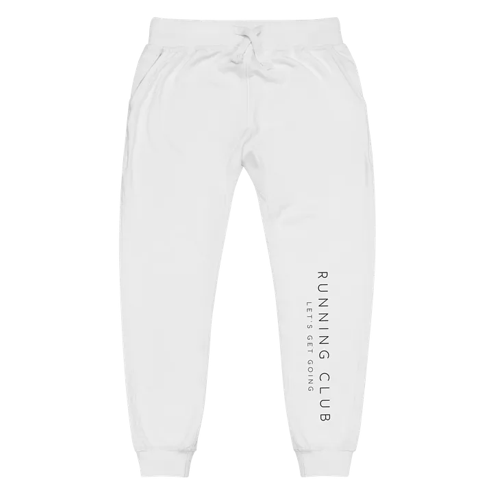 'Running Club | Let's Get Going' Unisex Fleece Sweatpants product image (13)