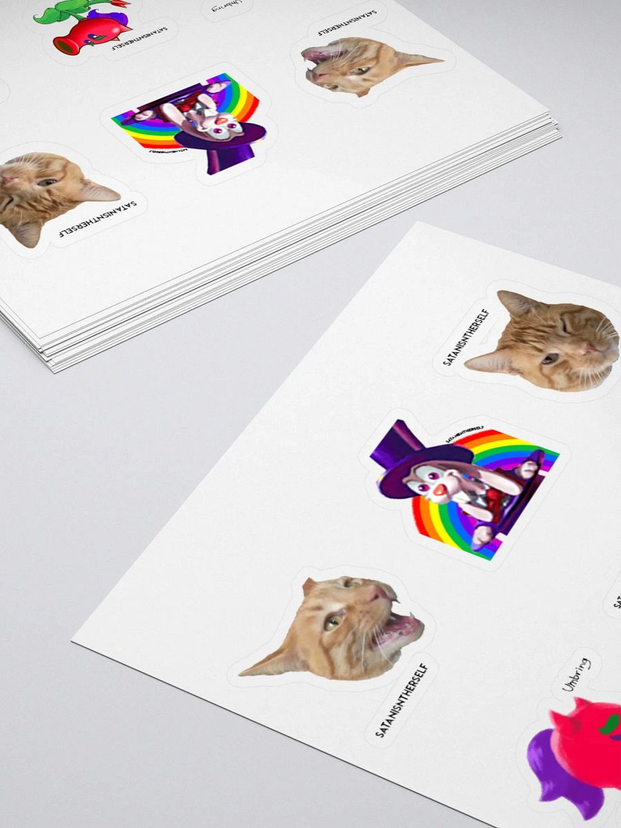 SatanHerself Miscellaneous Stickers product image (4)
