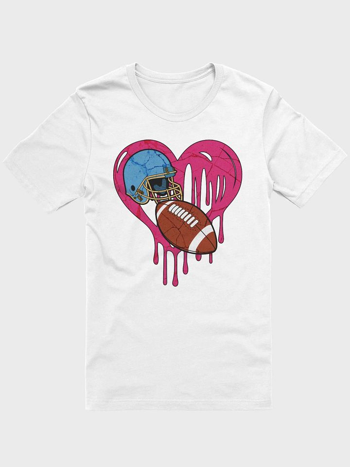 Heart Football Gridiron T-Shirt product image (60)